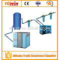 water cooling stationary screw air compressor for construction